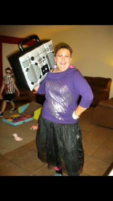 She always new how to have fun, this was Cami on Halloween 2012