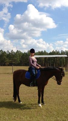 My Mom and our pony :)