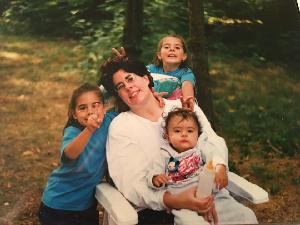 Mom and her girls