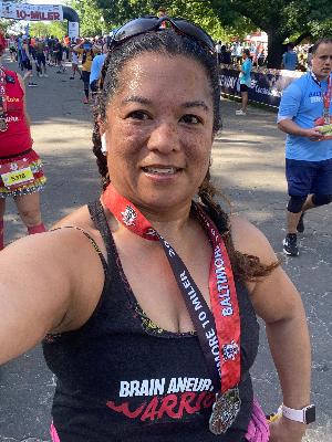 4 Year annie-versary - went back to the city that saved my life.  Baltimore 10 Miler.