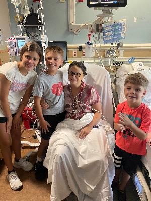 Reunited after surgery!